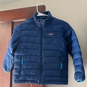 Patagonia Small 7/8 blue down sweater